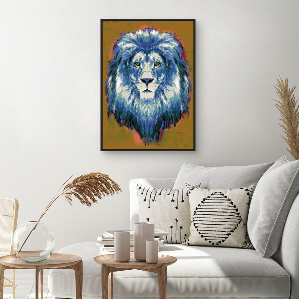 Tableau Lion majestueux