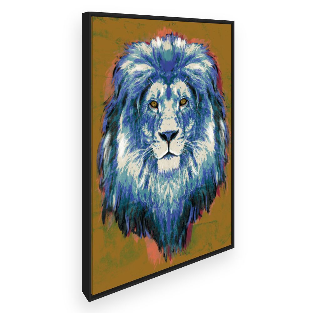 Toile Lion majestueux