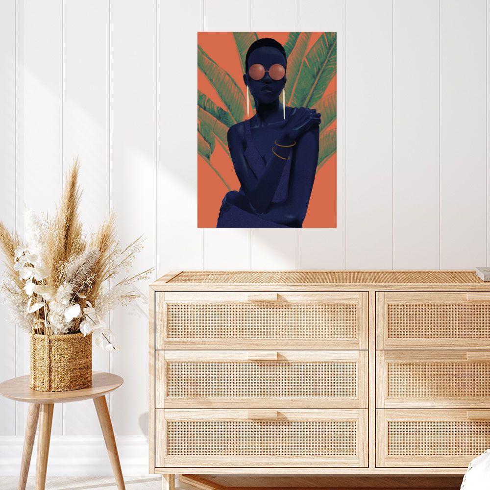 Affiche Élégance tropicale