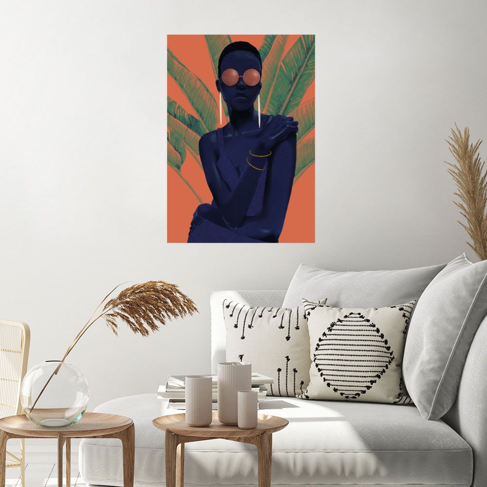 Affiche Élégance tropicale