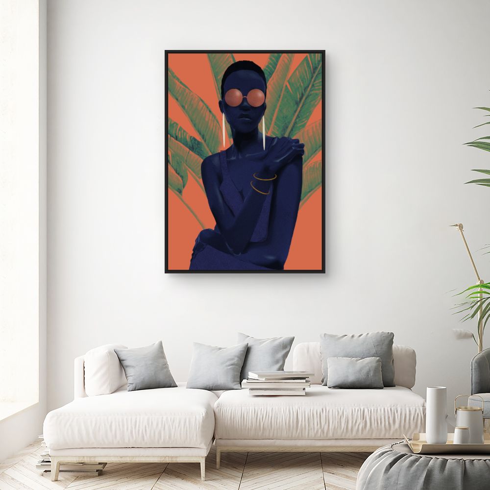 Tableau Élégance tropicale