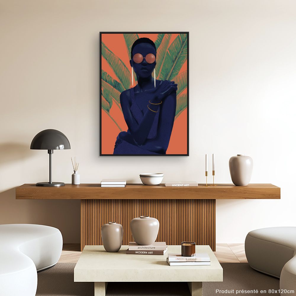 Tableau Élégance tropicale