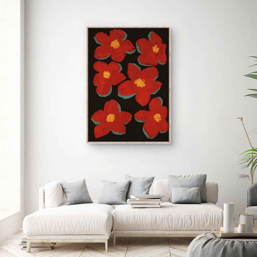 Tableau Fleurs éclatantes