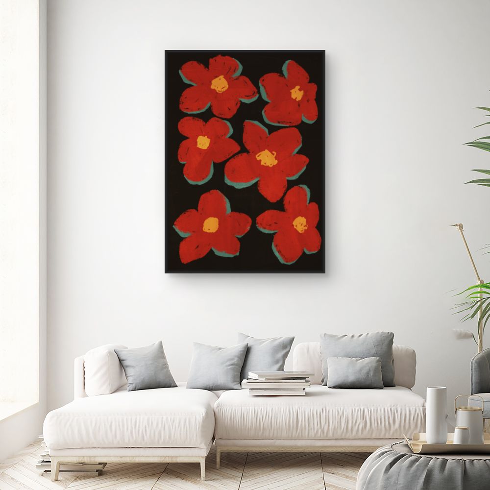 Tableau Fleurs éclatantes