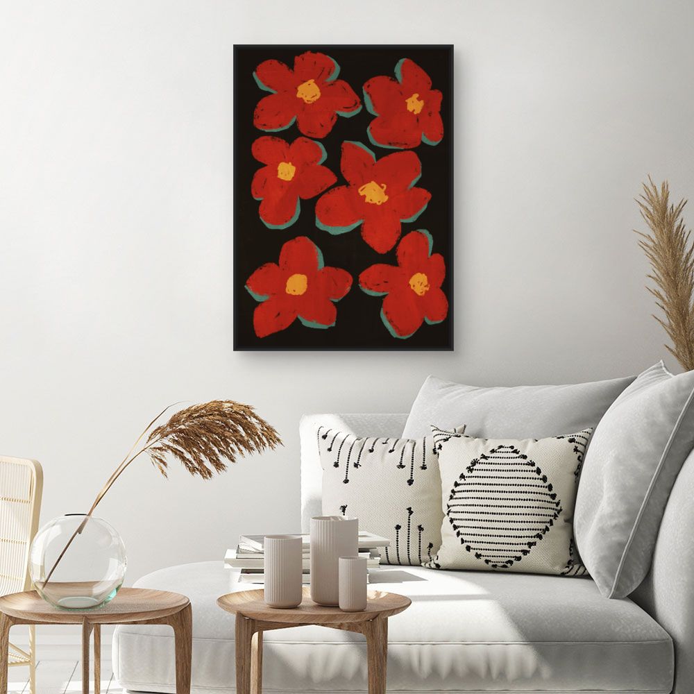 Tableau Fleurs éclatantes
