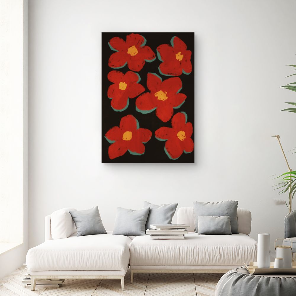 Tableau Fleurs éclatantes