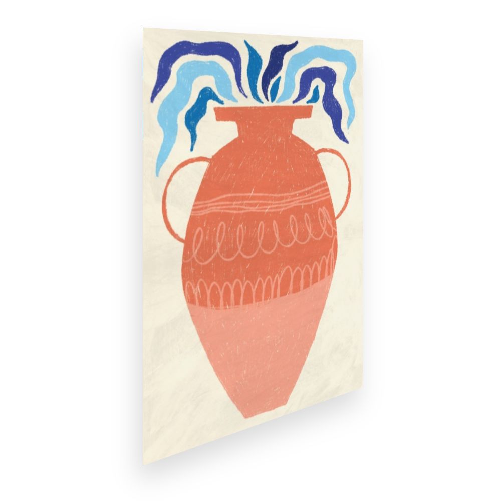 Affiche Vase coloré vibrant