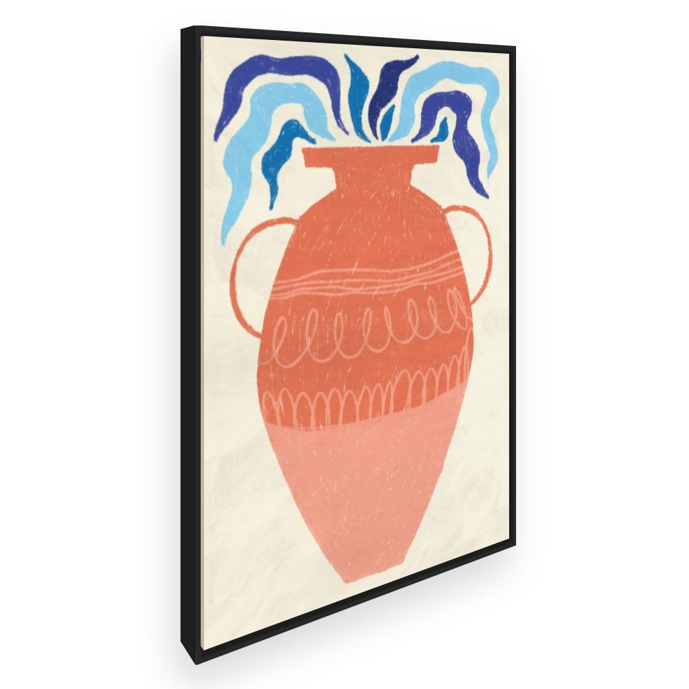 Toile Vase élégant