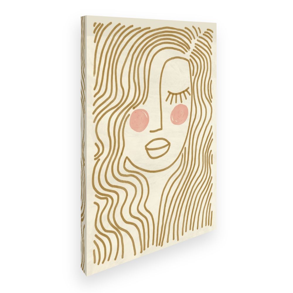 Toile Visage ethéré