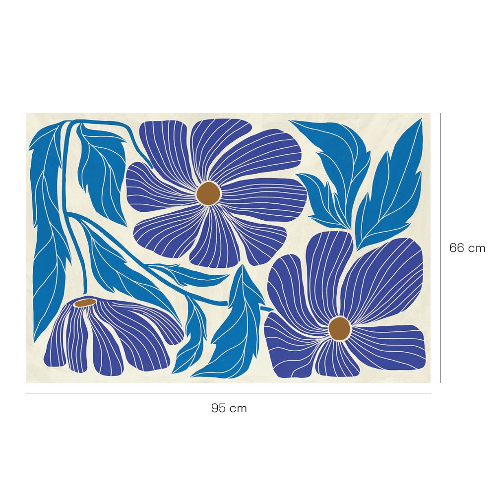 Tapis n°341 Fleurs éclatantes