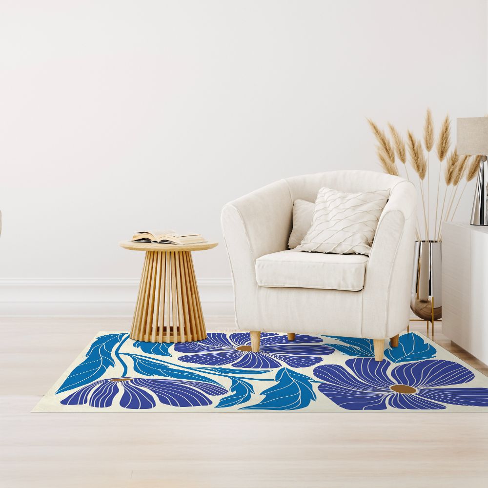 Tapis n°341 Fleurs éclatantes