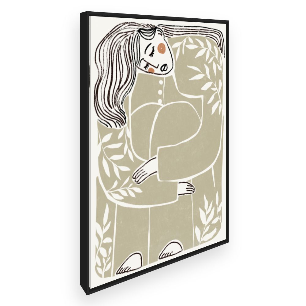 Toile Sérénité végétale
