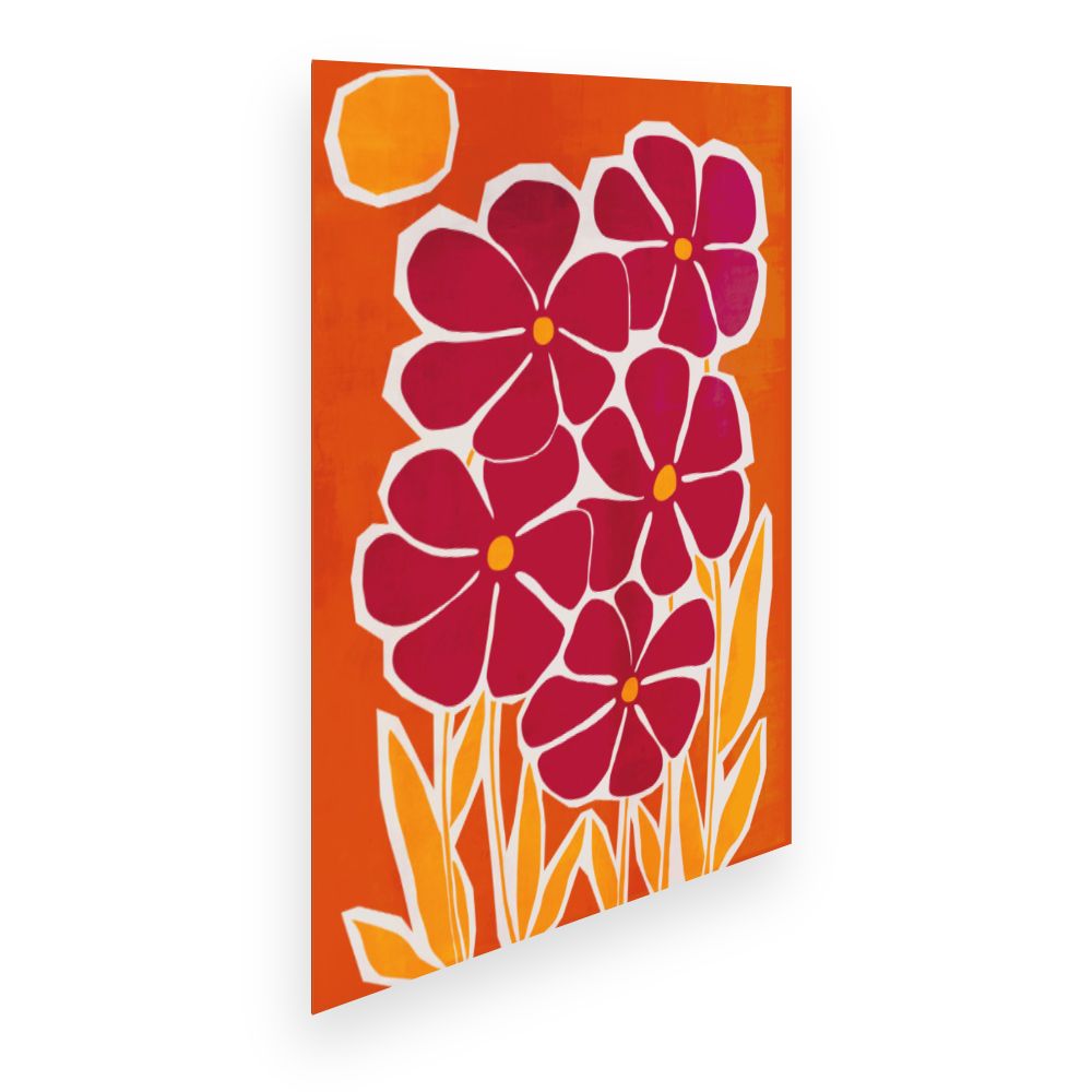Affiche Fleurs éclatantes
