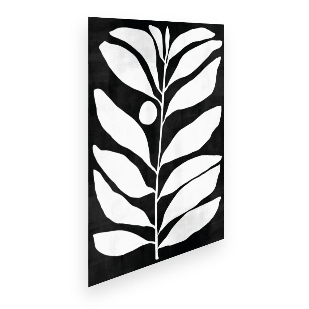 Affiche Feuilles stylisées