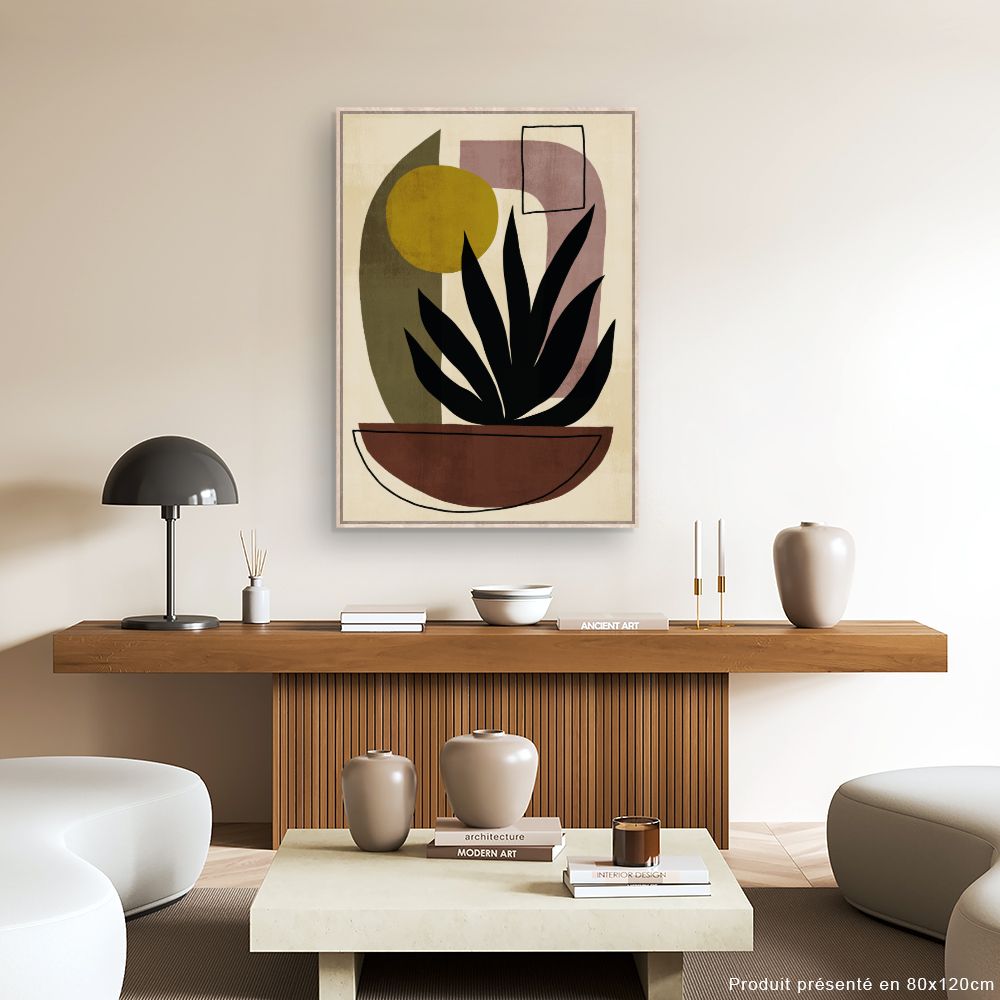 Tableau Design abstrait naturel