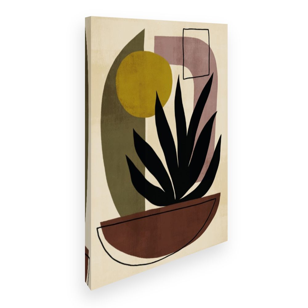 Toile Design abstrait naturel