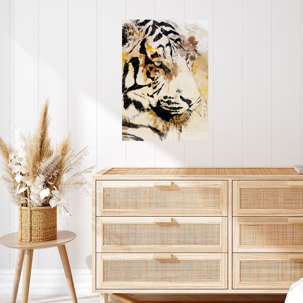 Affiche Tigre majestueux