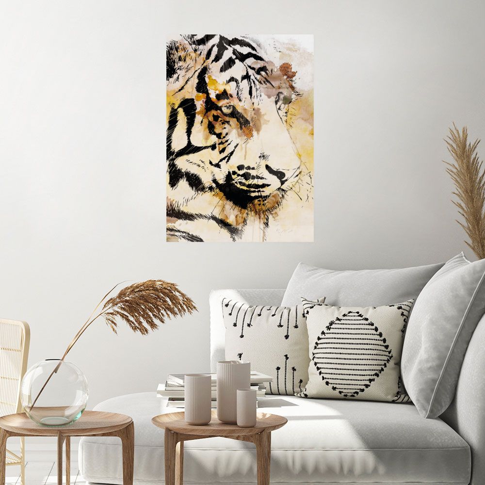Affiche Tigre majestueux