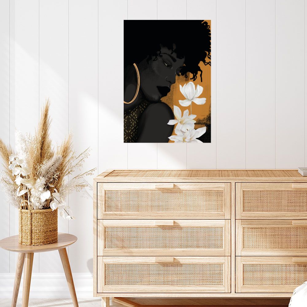 Affiche Élégance florale