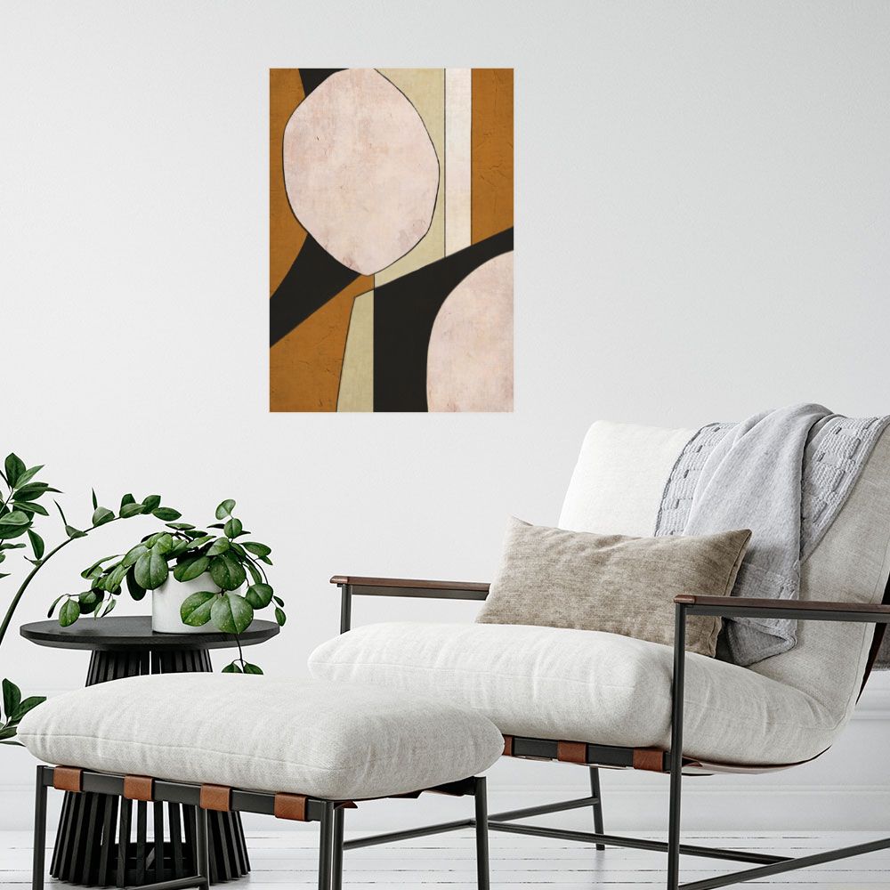 Affiche Formes abstraites élégantes