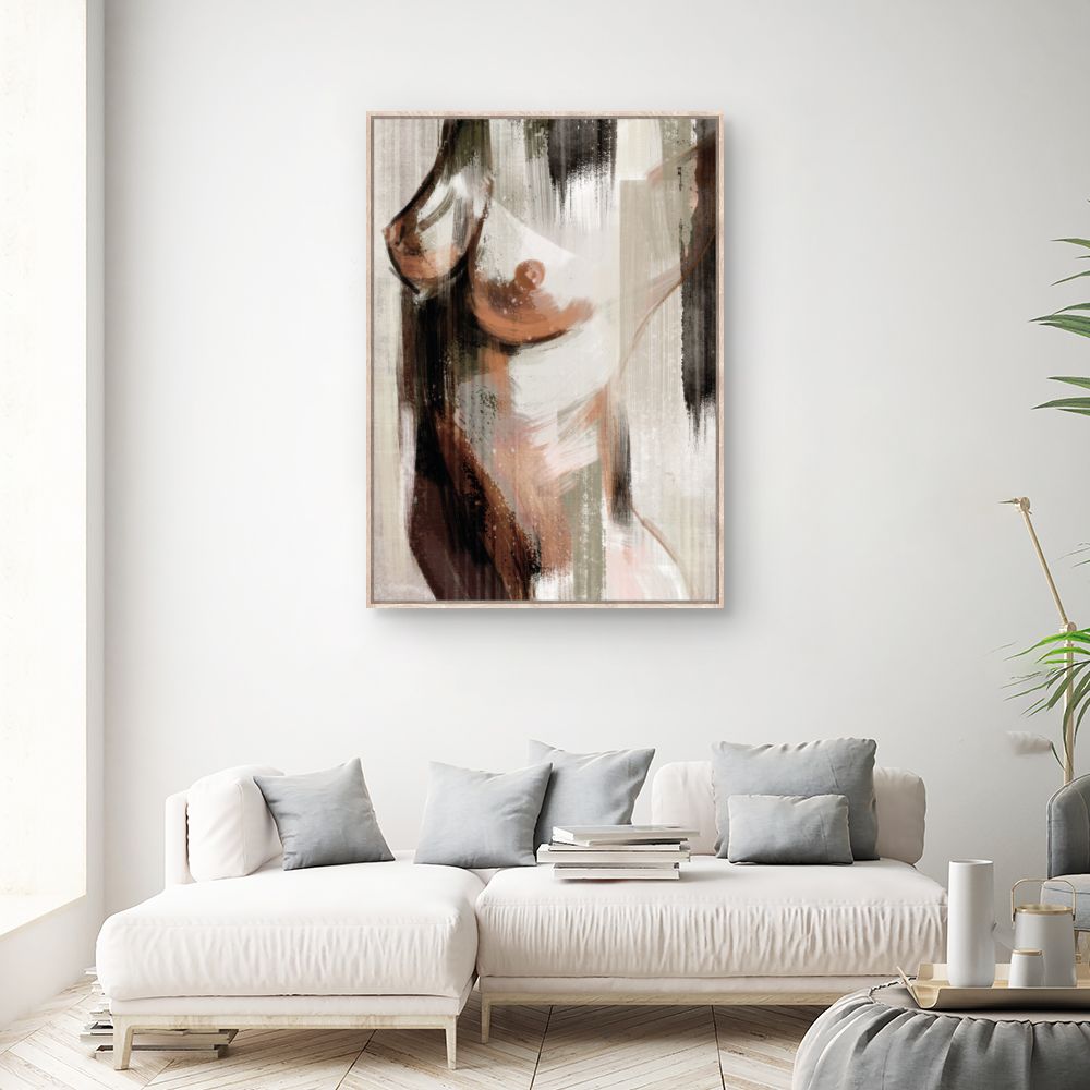 Tableau Nu abstrait élégant