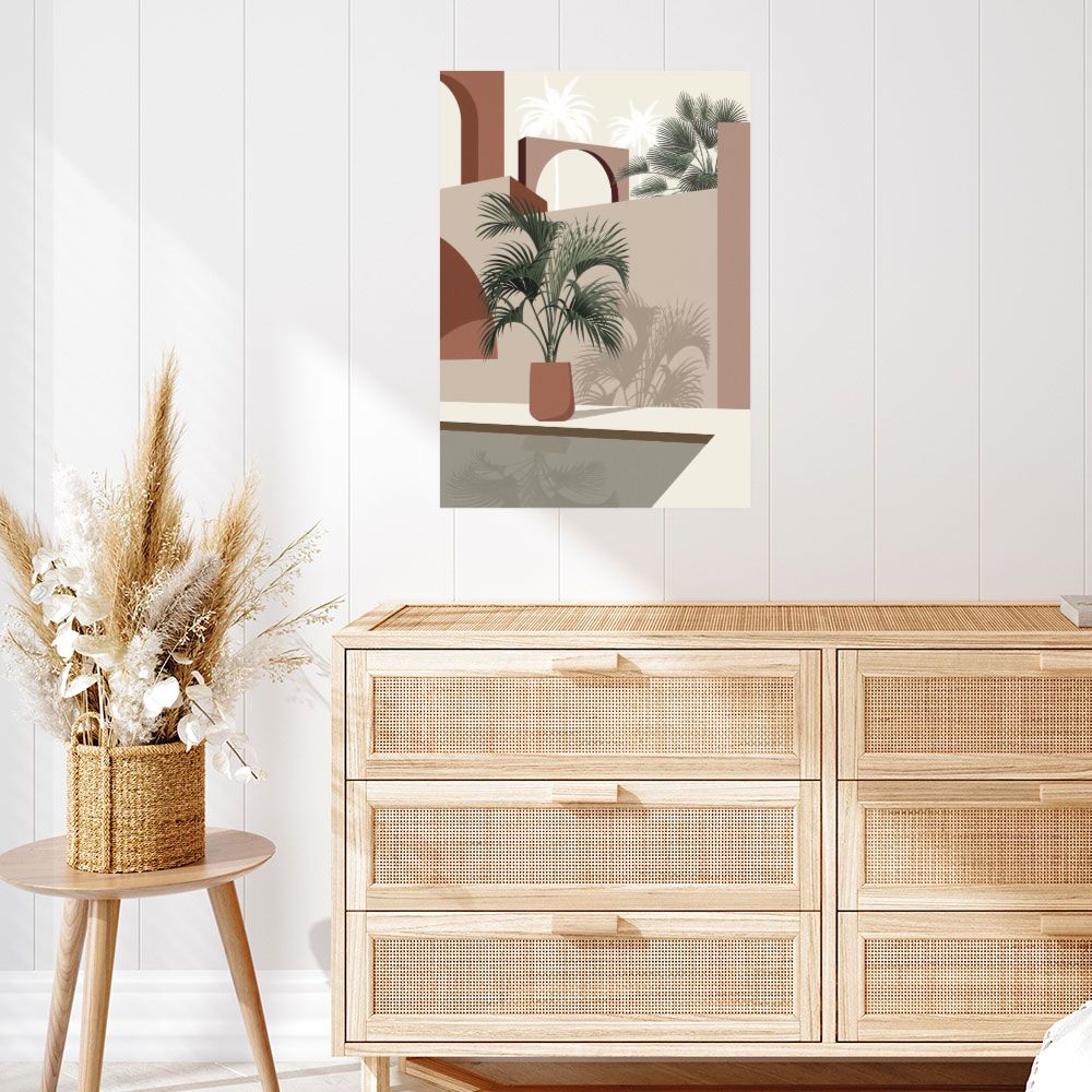 Affiche Oasis moderne
