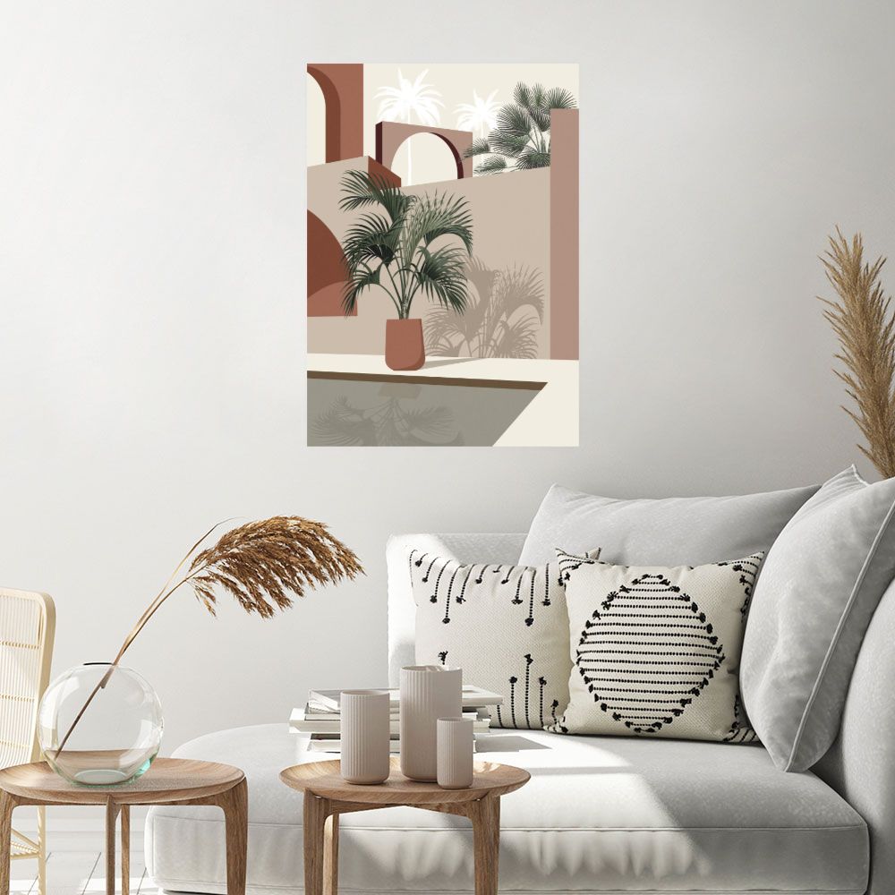 Affiche Oasis moderne