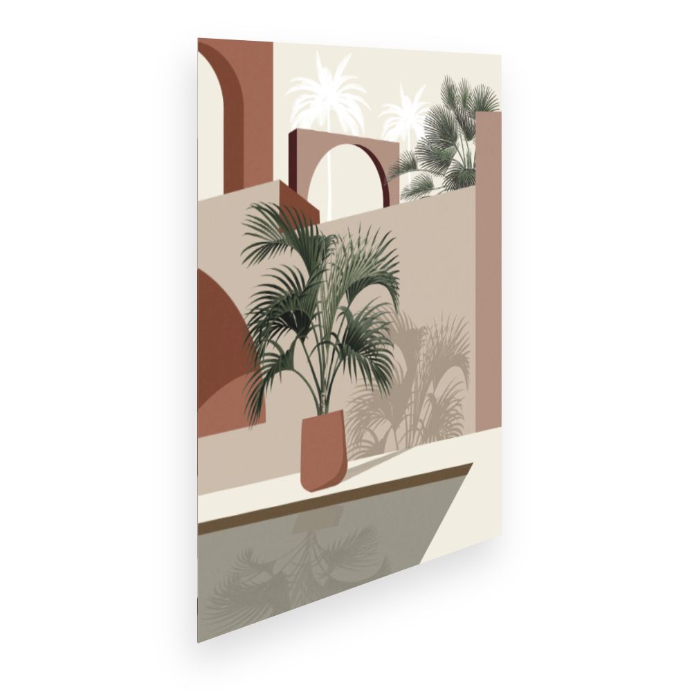 Affiche Oasis moderne