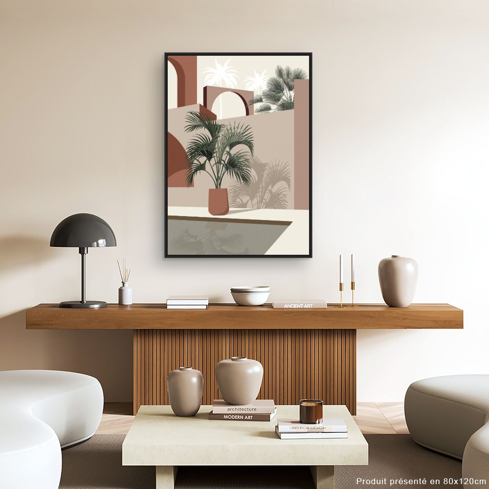 Tableau Oasis architecturale