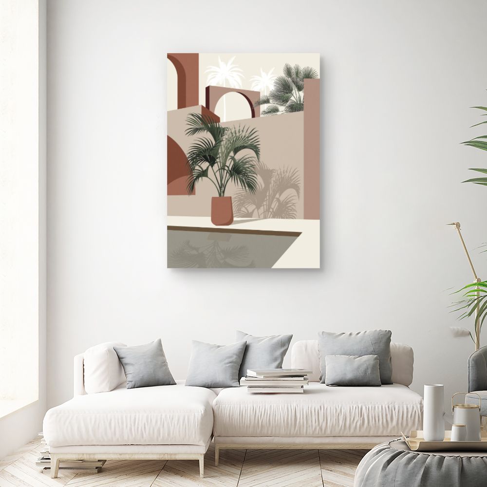 Tableau Oasis architecturale