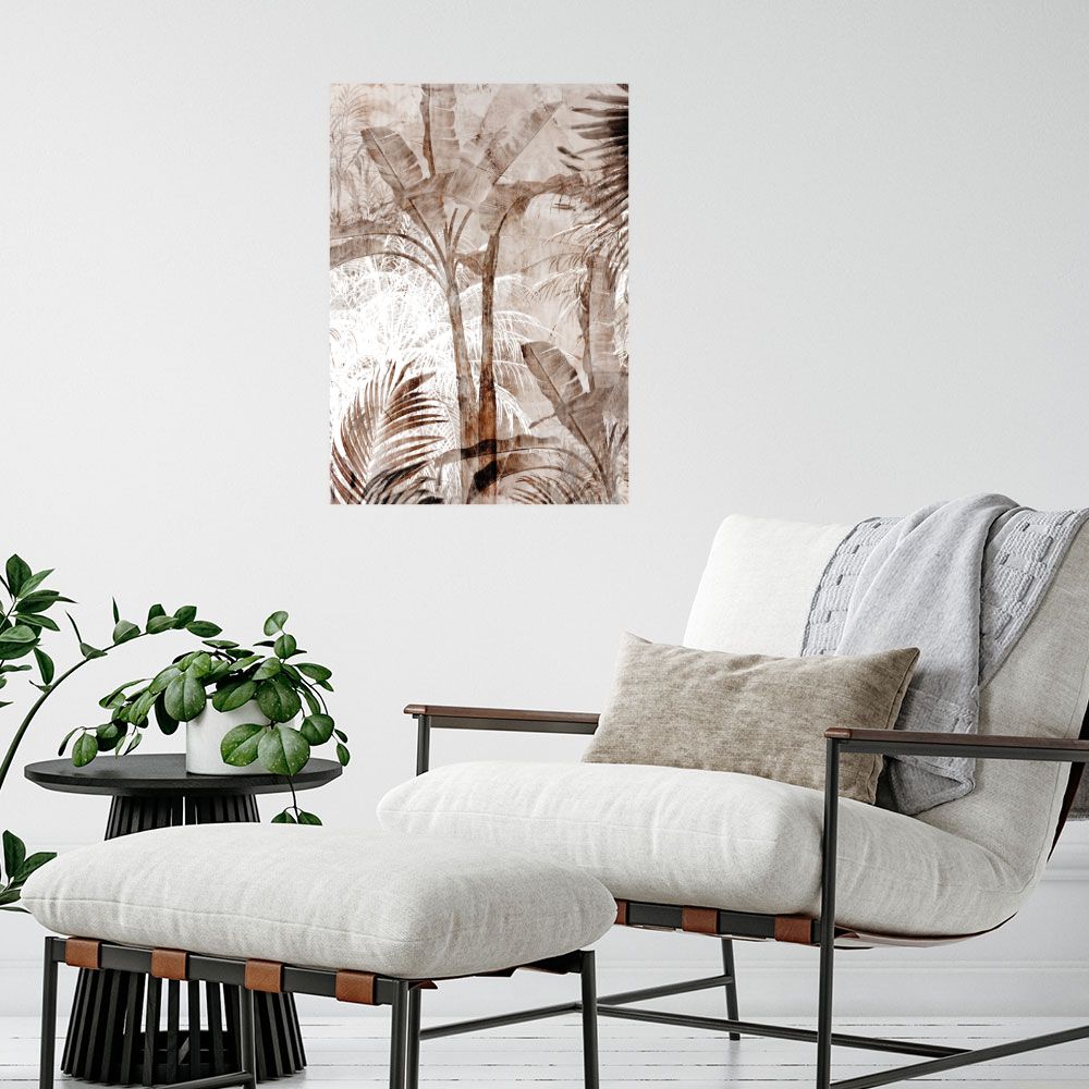 Affiche Feuillage exotique