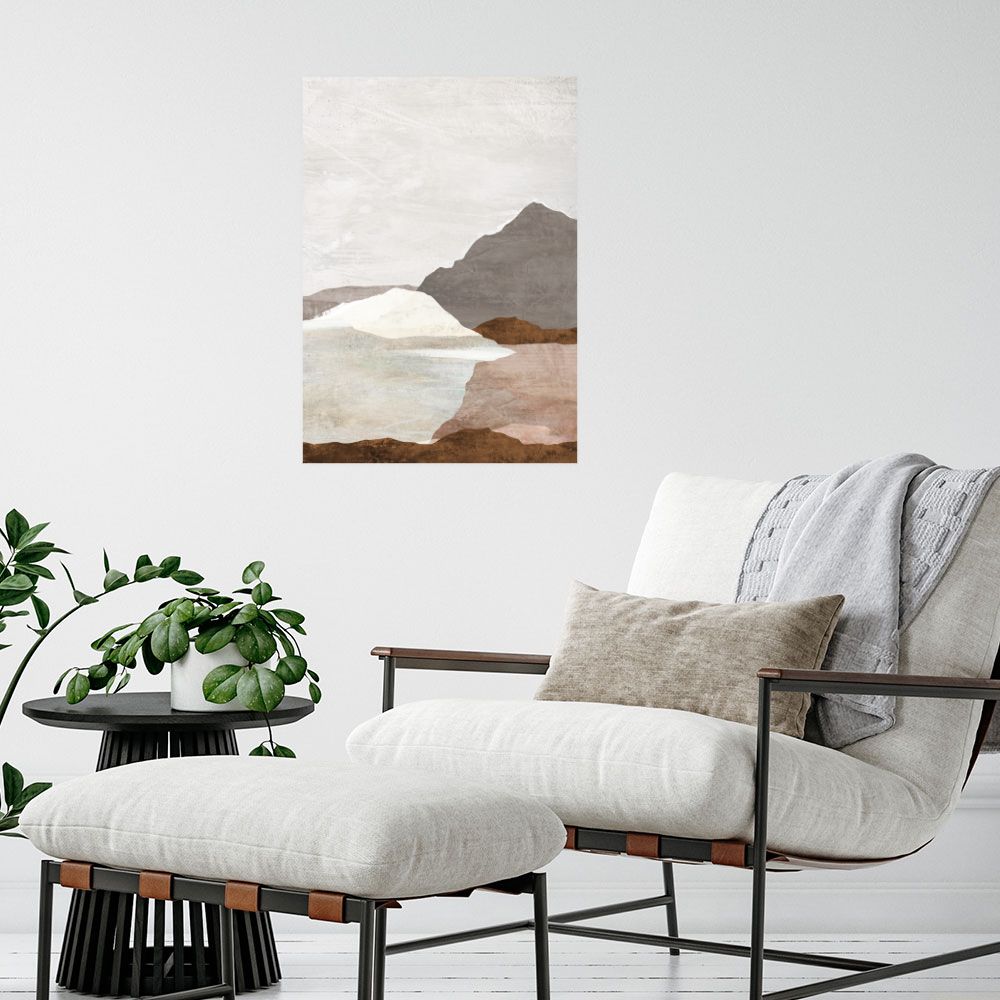 Affiche Paysage abstrait élégant