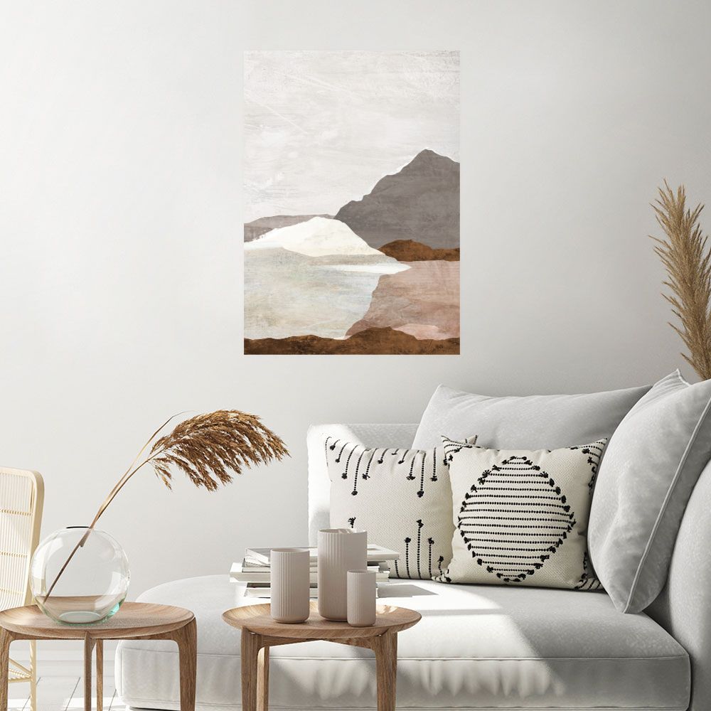 Affiche Paysage abstrait élégant