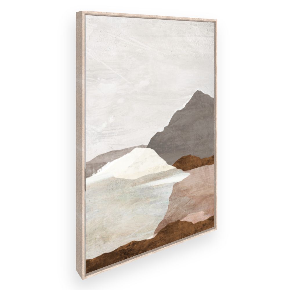 Toile Paysage abstrait apaisant