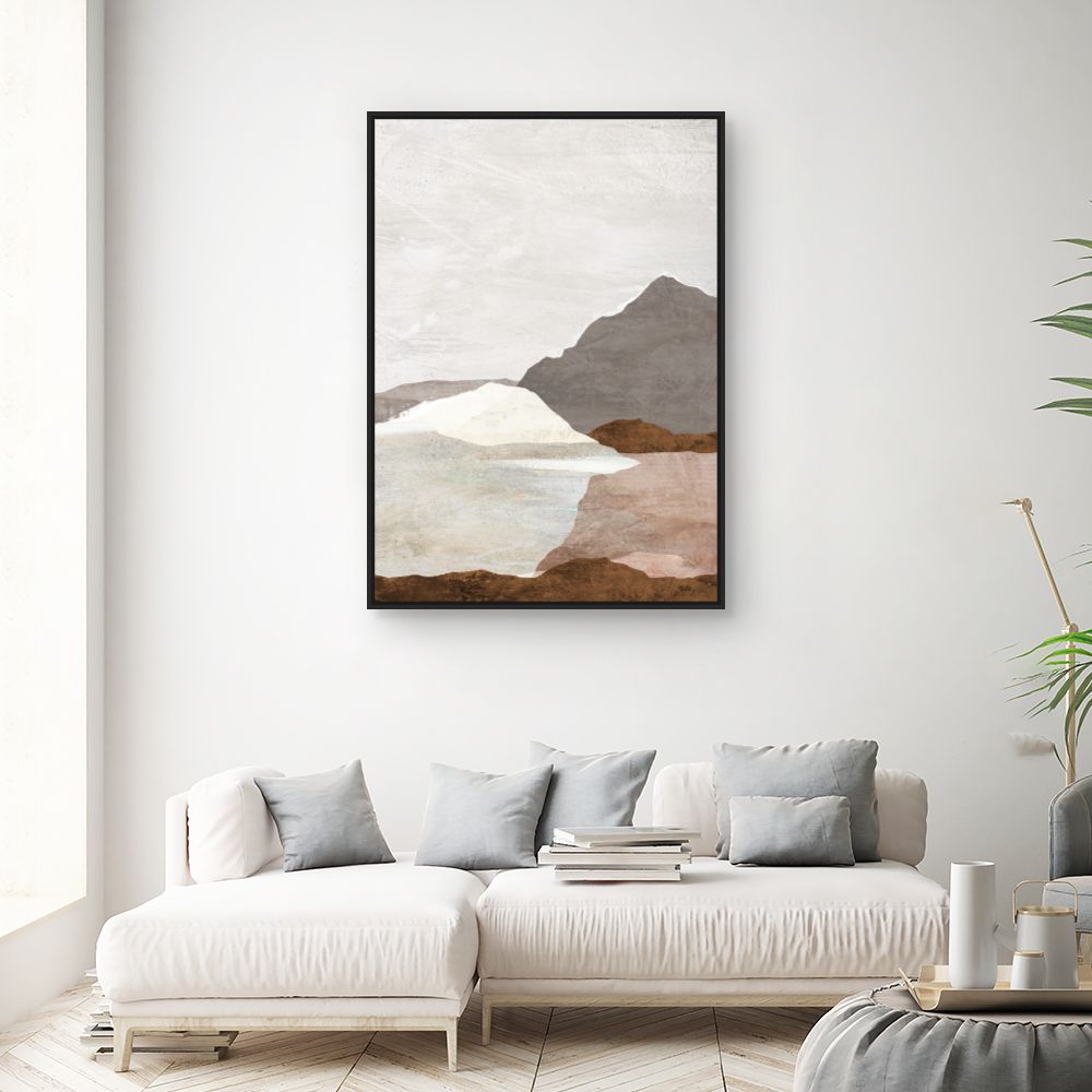 Tableau Paysage abstrait apaisant