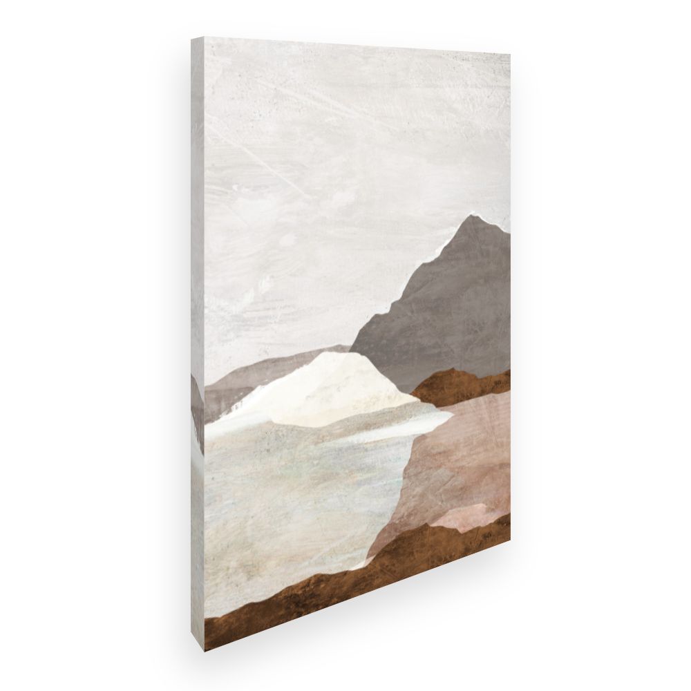 Toile Paysage abstrait apaisant