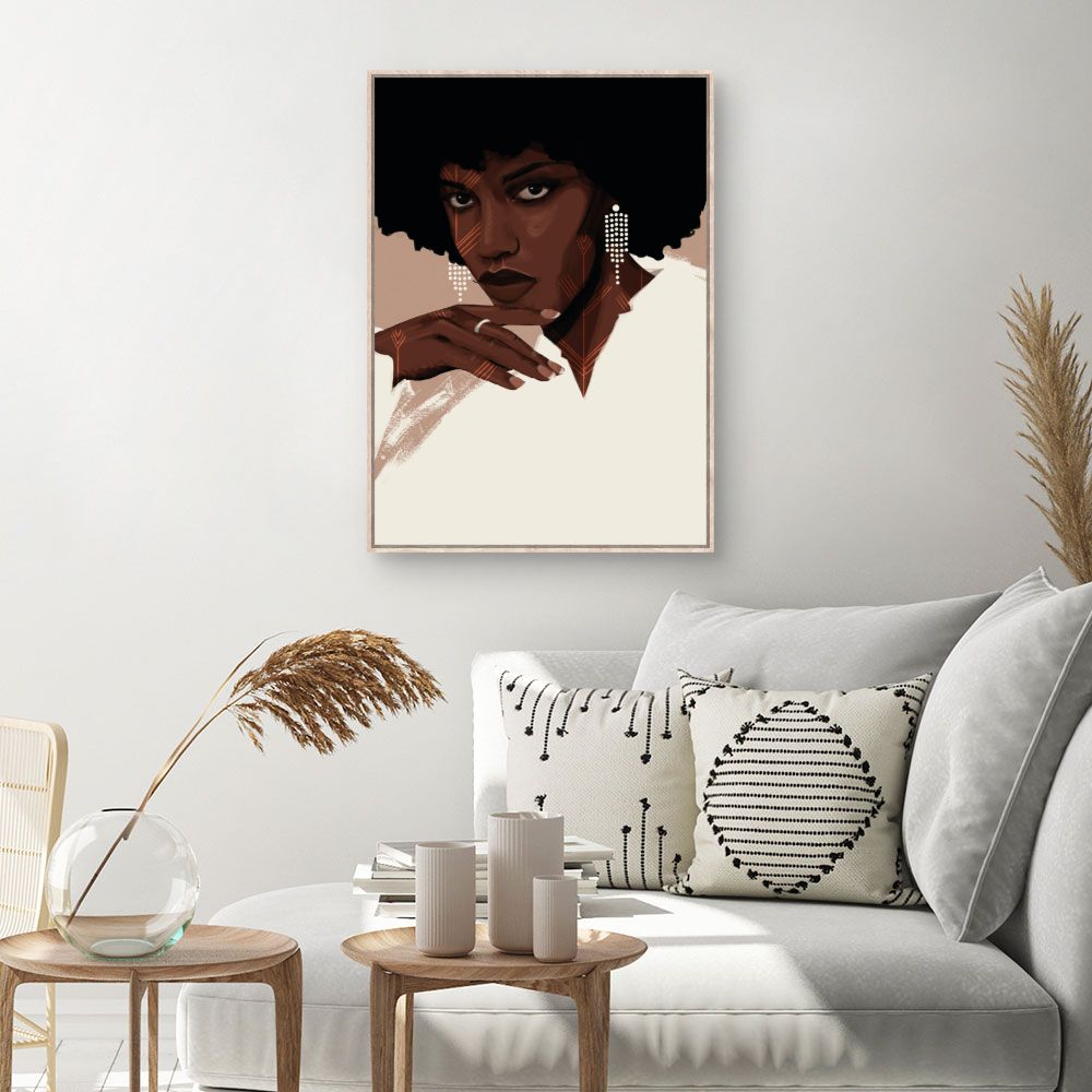 Tableau Portrait élégant