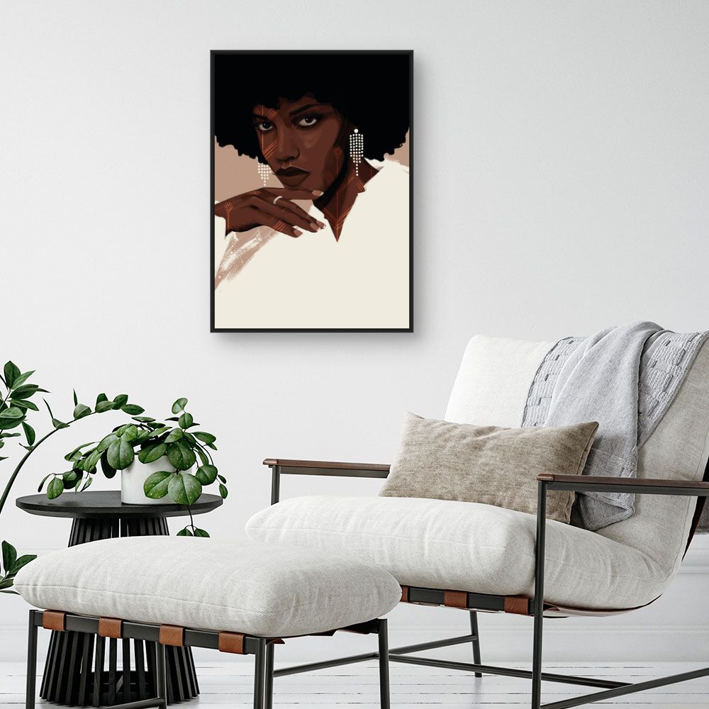 Tableau Portrait élégant