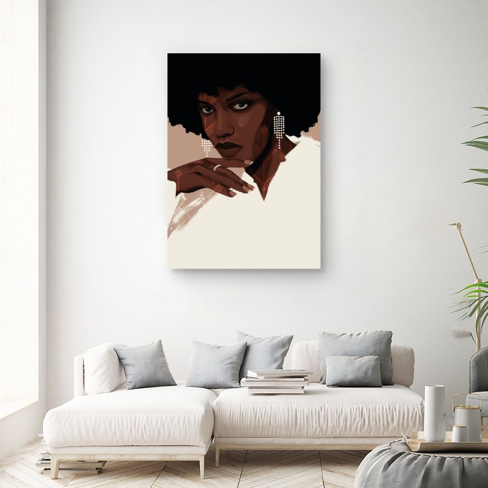 Tableau Portrait élégant