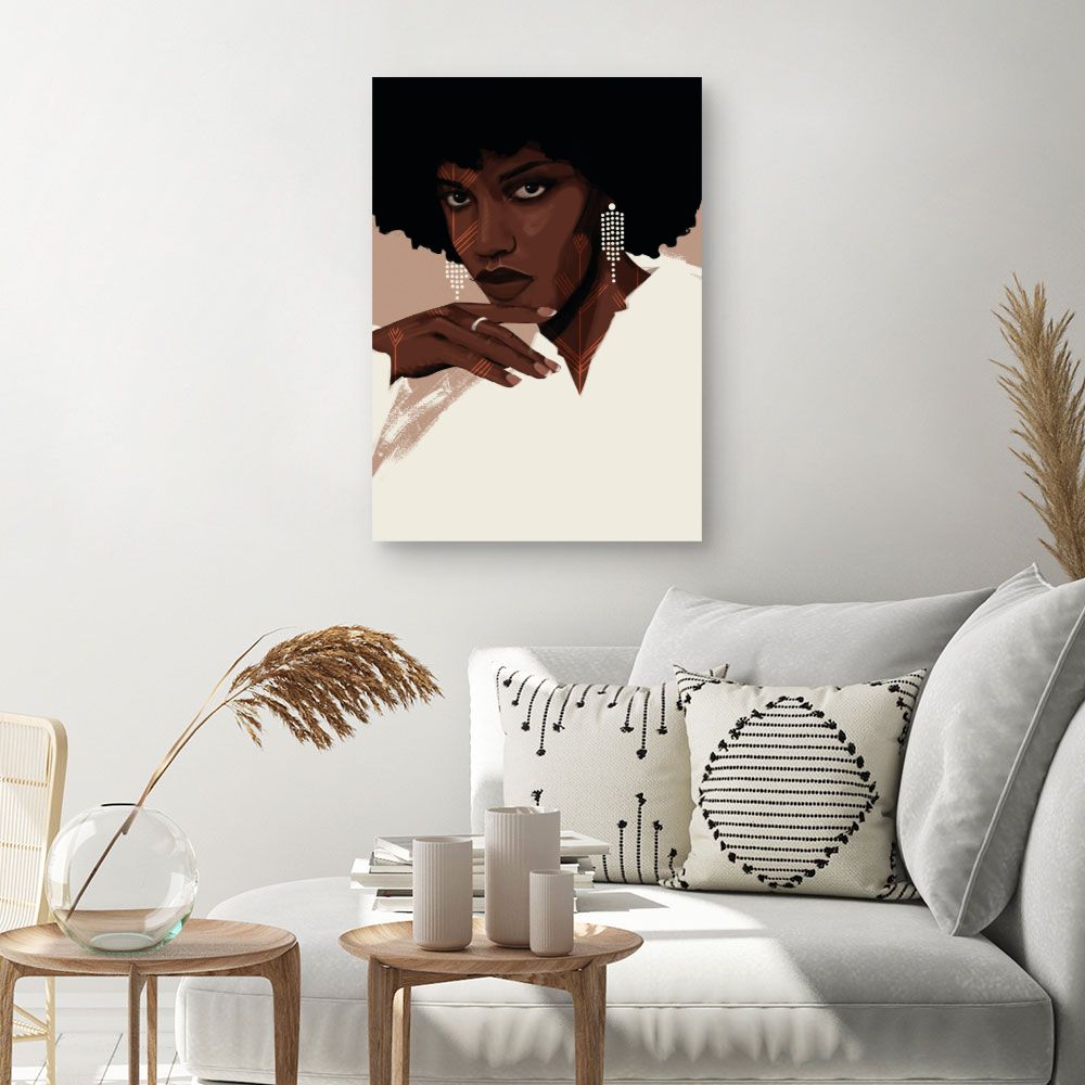 Tableau Portrait élégant