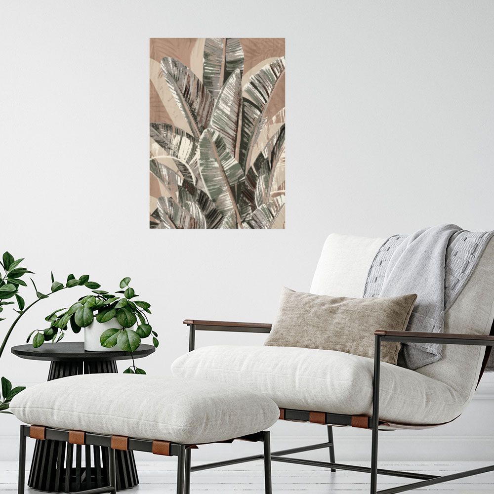 Affiche Feuillage exotique