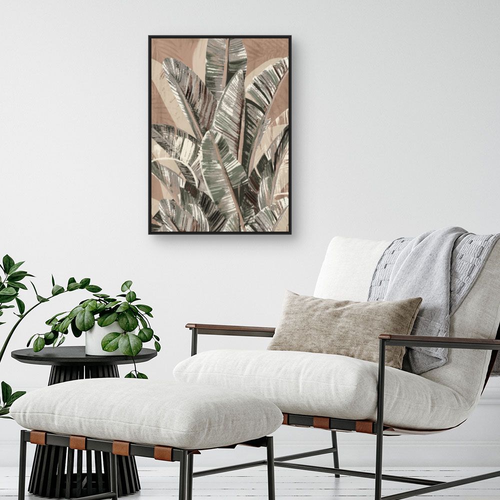 Tableau Feuillage exotique