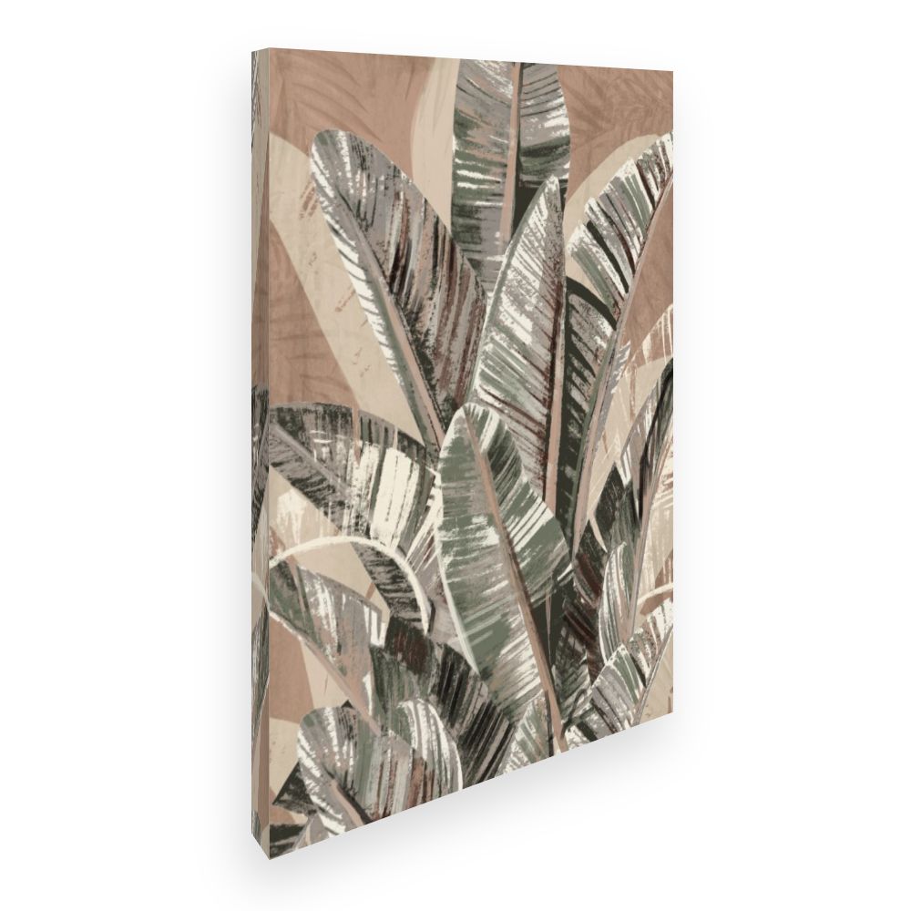 Toile Feuillage exotique