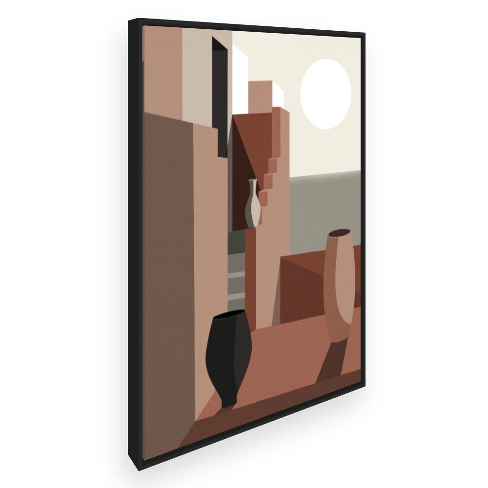 Toile Architecture méditerranéenne