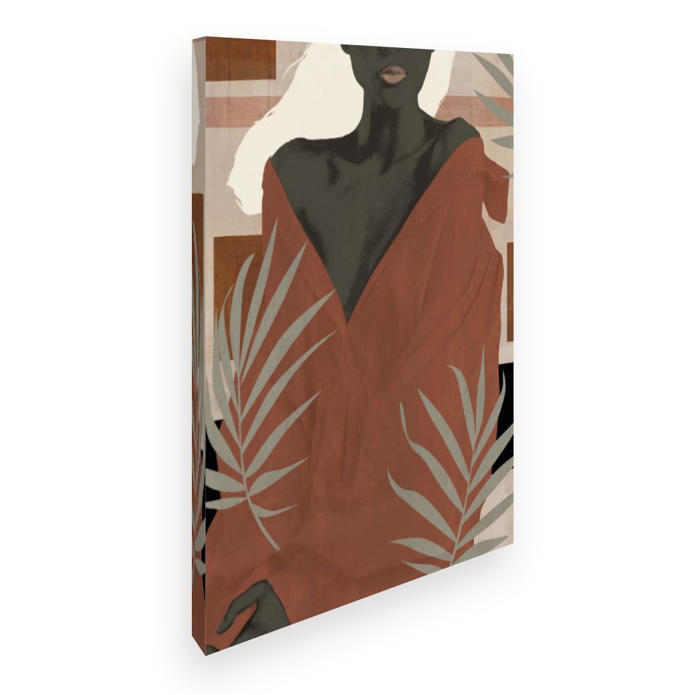 Toile Élégance tropicale