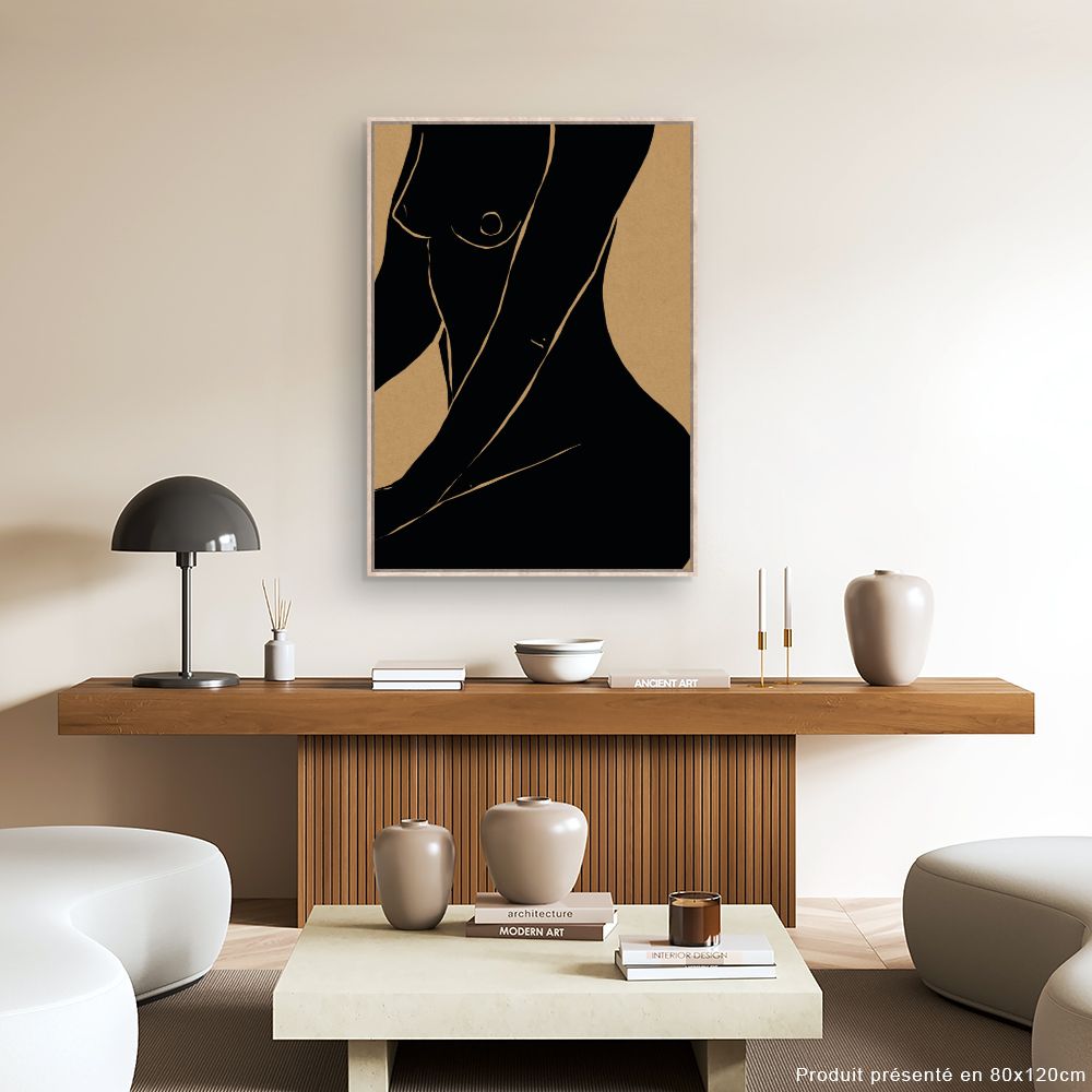 Tableau Silhouette artistique