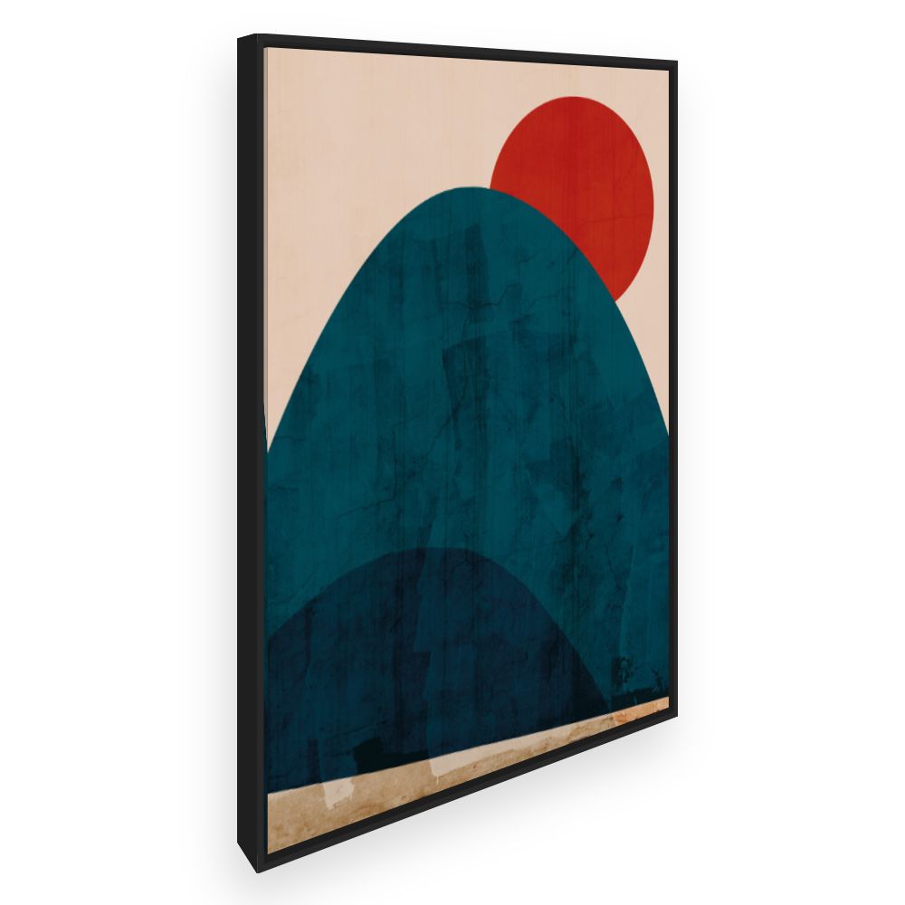 Toile Montagne abstraite