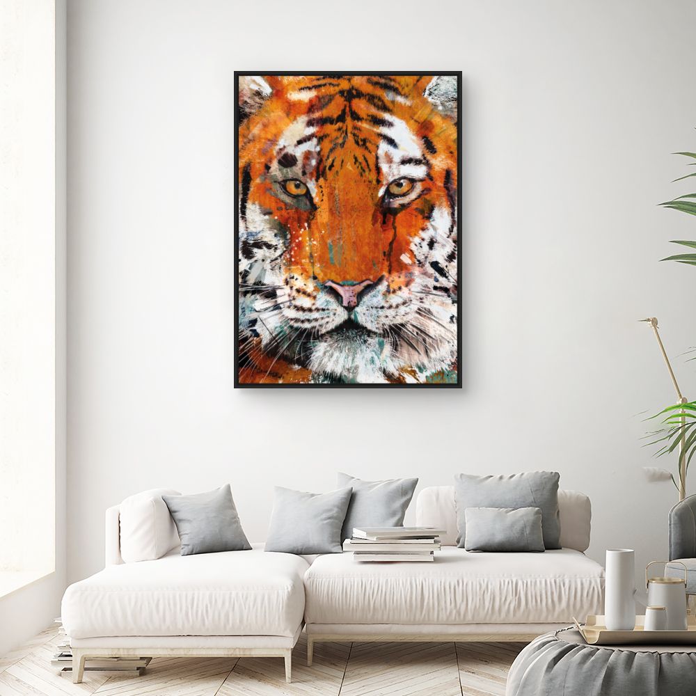Tableau Tigre majestueux