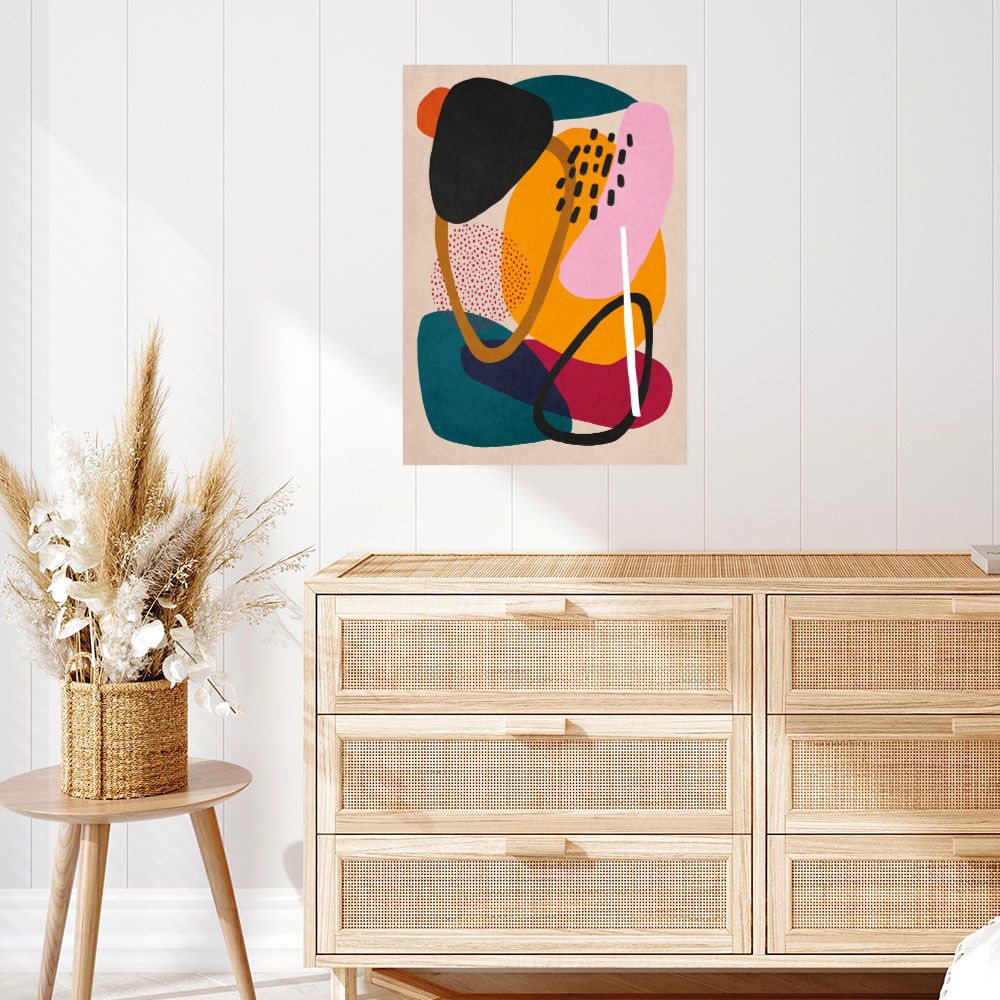 Affiche Formes dynamiques