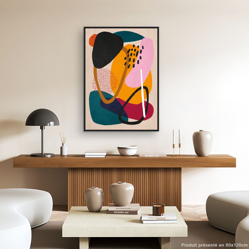 Tableau Formes organiques modernes